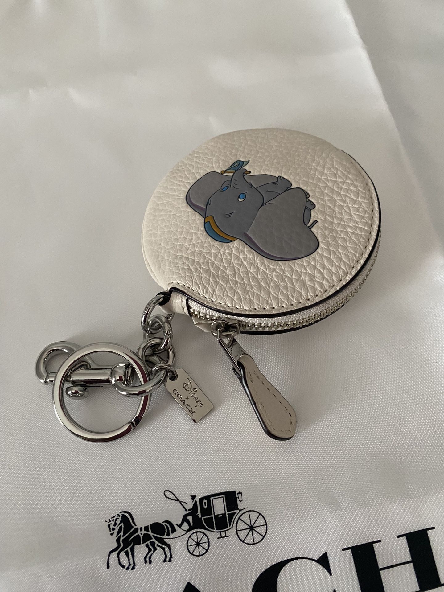 Disney X Coach Elle Backpack In Signature Canvas With Dumbo