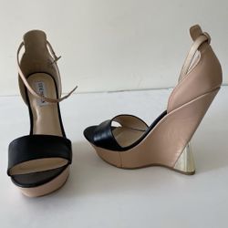 Steve Madden Asymmetrical Wedge Heels 
