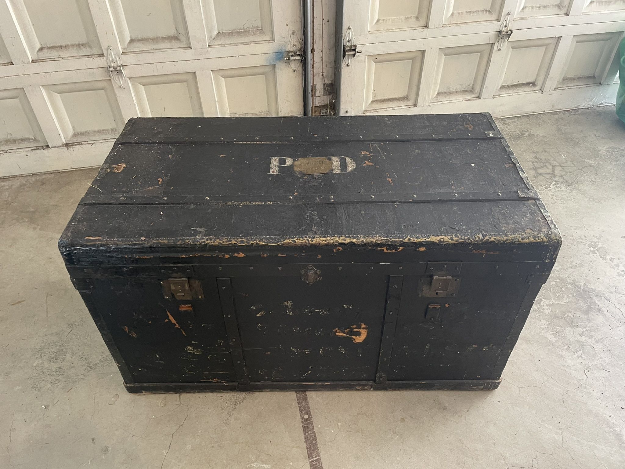 Old French Trunk