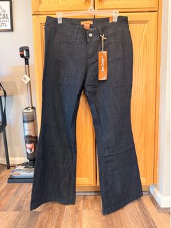 Plus size boot cut jeans
