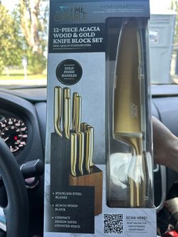 Gold Knife Set 