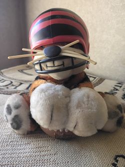 1983 Vintage NFL Huddles Cincinnati Bengals 12" Plush Mascot - OBO