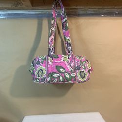 Women’s Vera Bradley Pink Floral Style Purse 