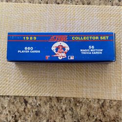 1989 Score Baseball Cards Set 