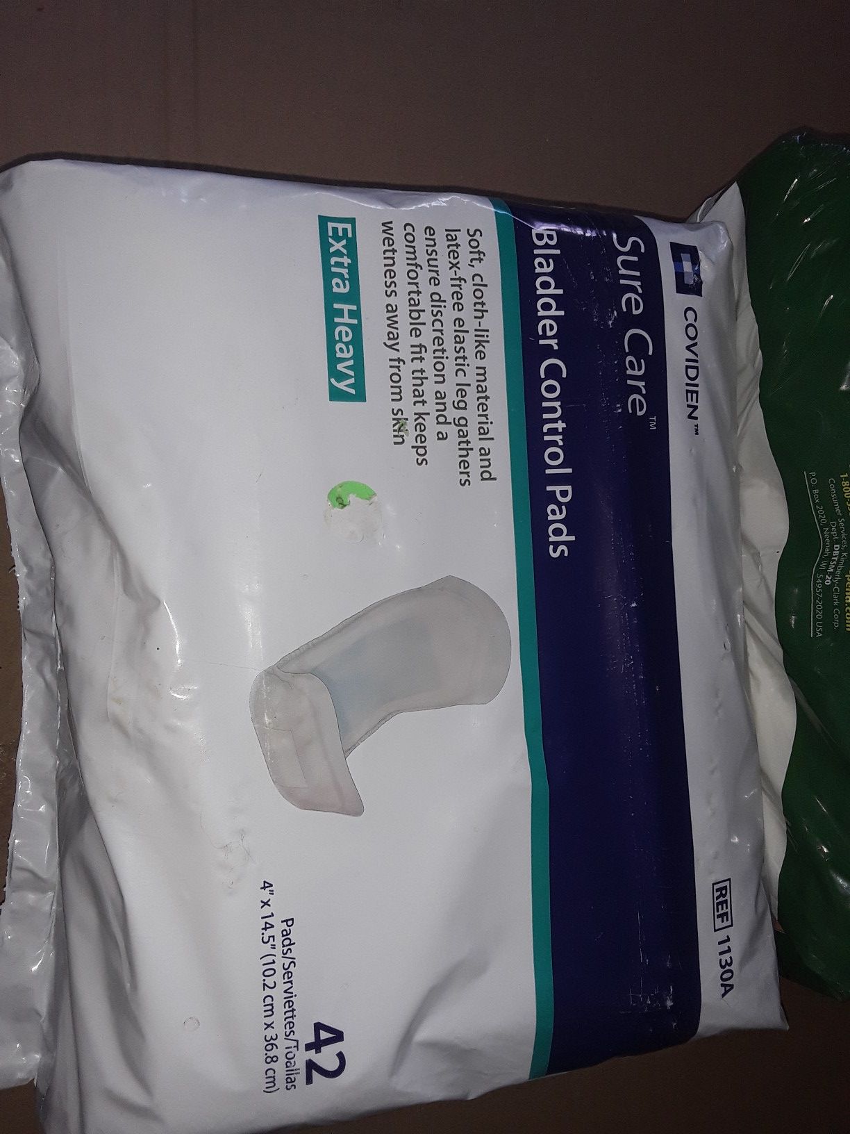 Covidien bladder Control pads