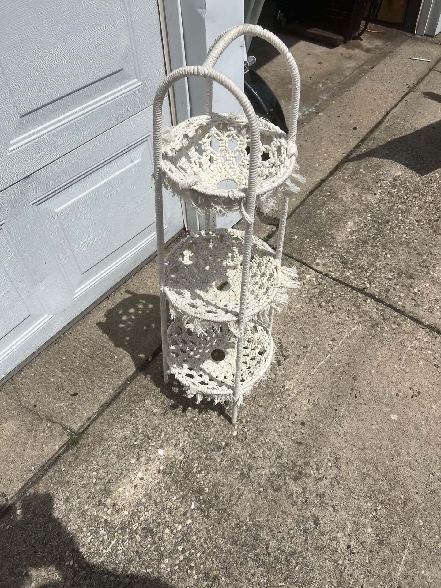 Fabric Plant Shelve Holder