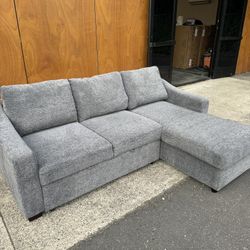 Coddle Aria Fabric Sleeper Sofa with Chaise
