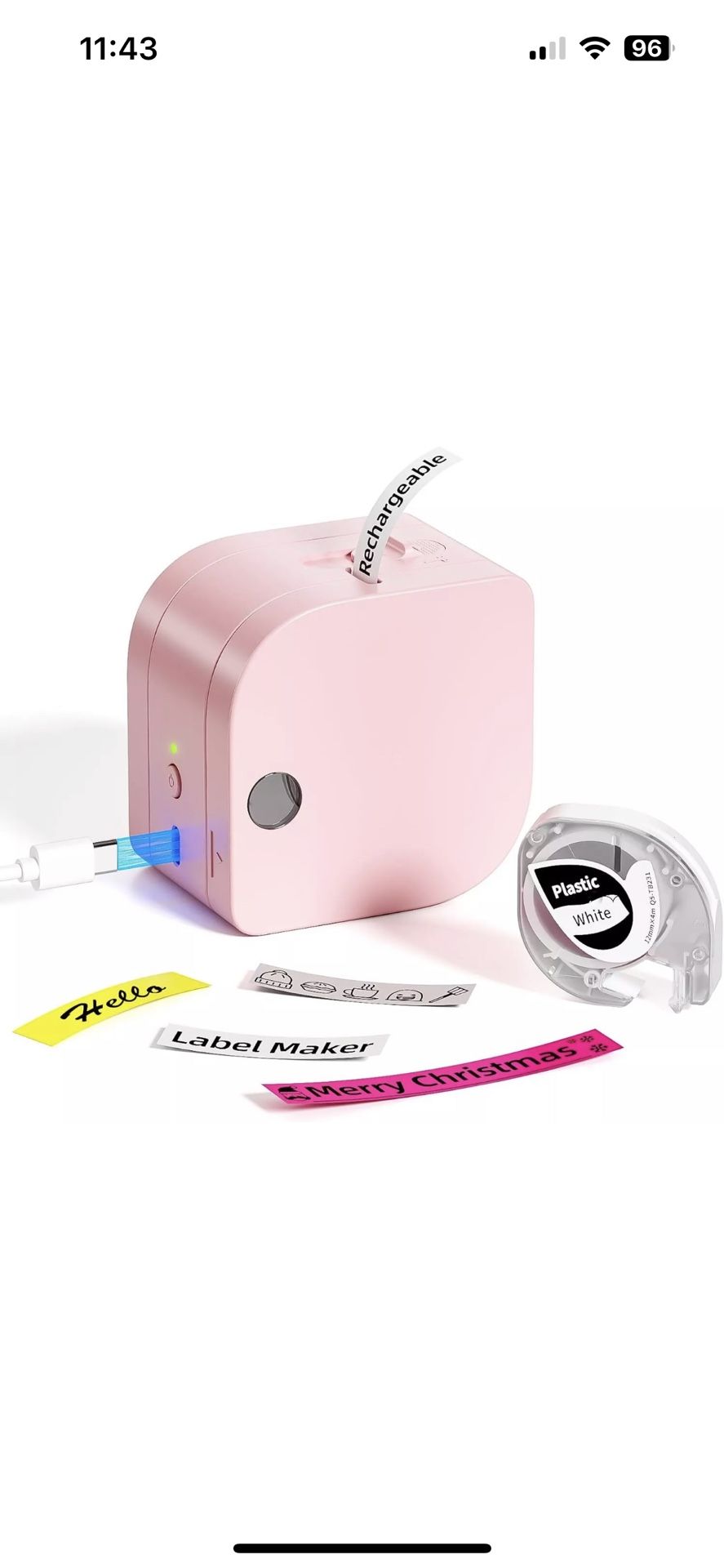 Brand New Phomemo Wireless Label Printer