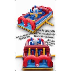 Inflatable obstacle course