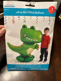 Dinosaur Inflatable 46in Air Filled Balloon
