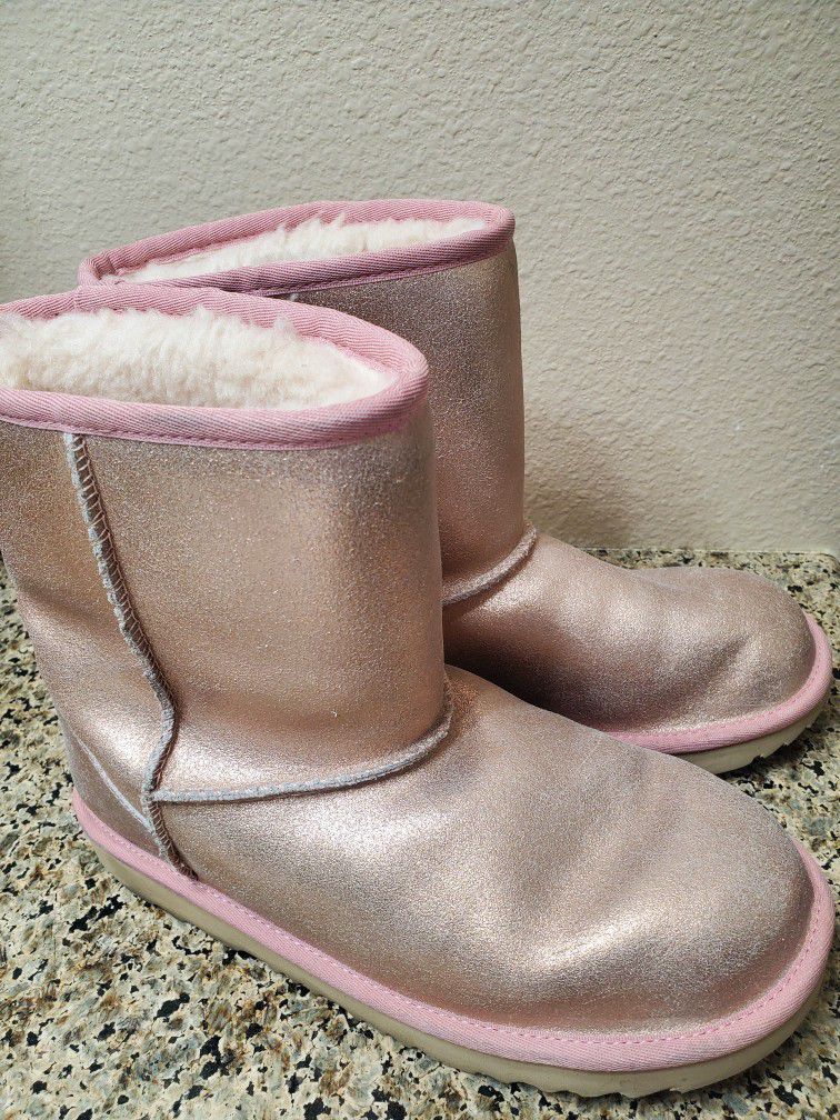 Pink Mini UGG boot