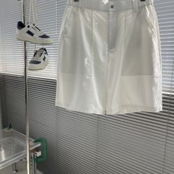 Men's white casual pants