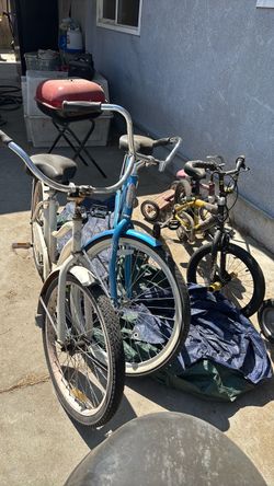 Blue Cruiser Bicycle