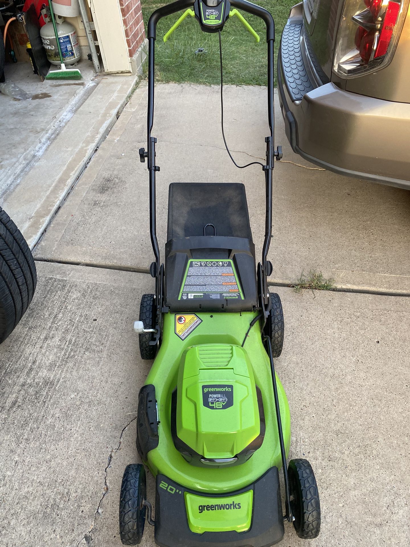 Lawn Mower Green Works 