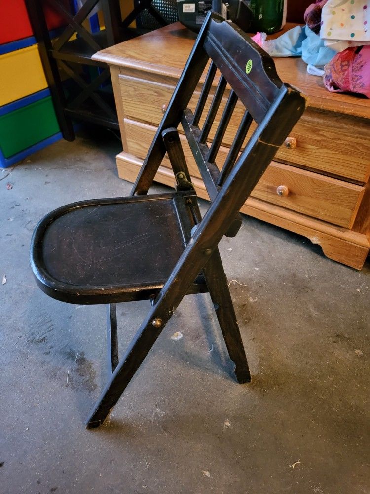 Child's Vintage Folding Chair