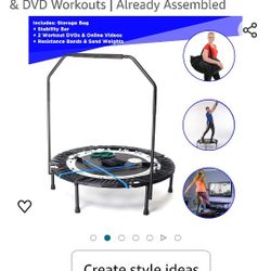 Brand New Rebounder Mini Trampoline 