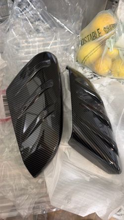 Carbon Fiber Mirror Covers Caps 2016-2020 compatible with Civic 10th