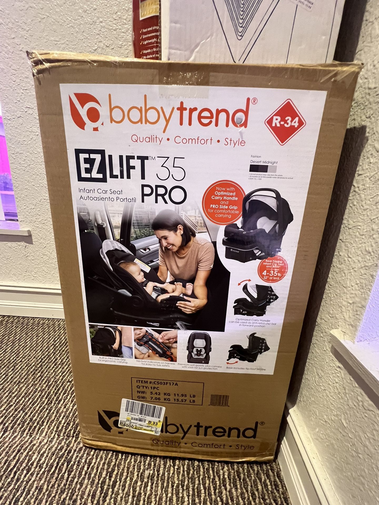 Baby Car seat -Brand new In A Box $60