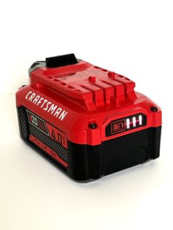 CRAFTSMAN 20-Volt 4 Ah Lithium Ion (li-ion) Battery