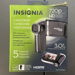 Insignia HD Compact Camcorder 