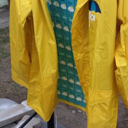 Rain Jaket, Rain Coat, Rain Poncho Size Small, Tamaño Chico, Para La Lluvia 