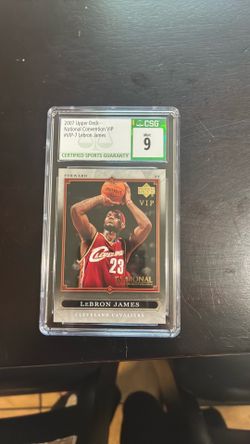 LeBron James CSG graded