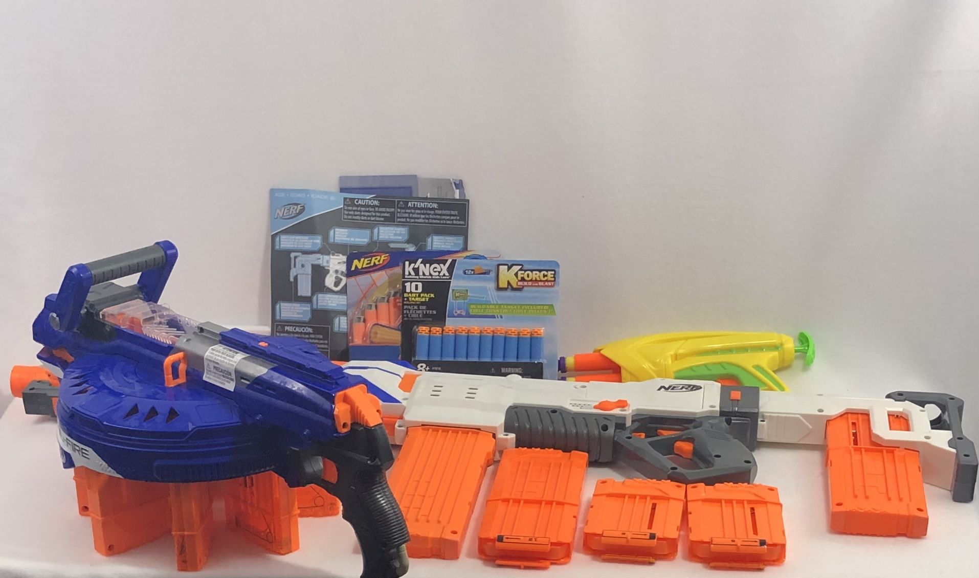 Nerf Guns & Attachment Kit