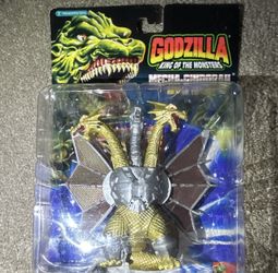 Trendmasters Godzilla King of the Monsters Mecha Ghidorah Figure 1994 Vintage