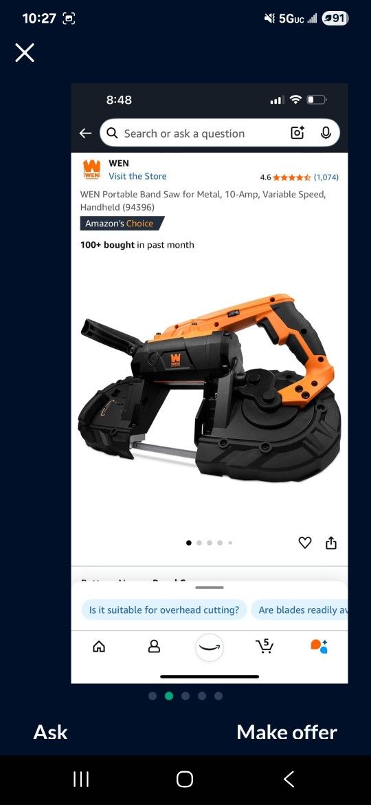 Saw $30