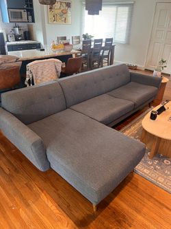 Mid-Century Modern Sectional Sofa