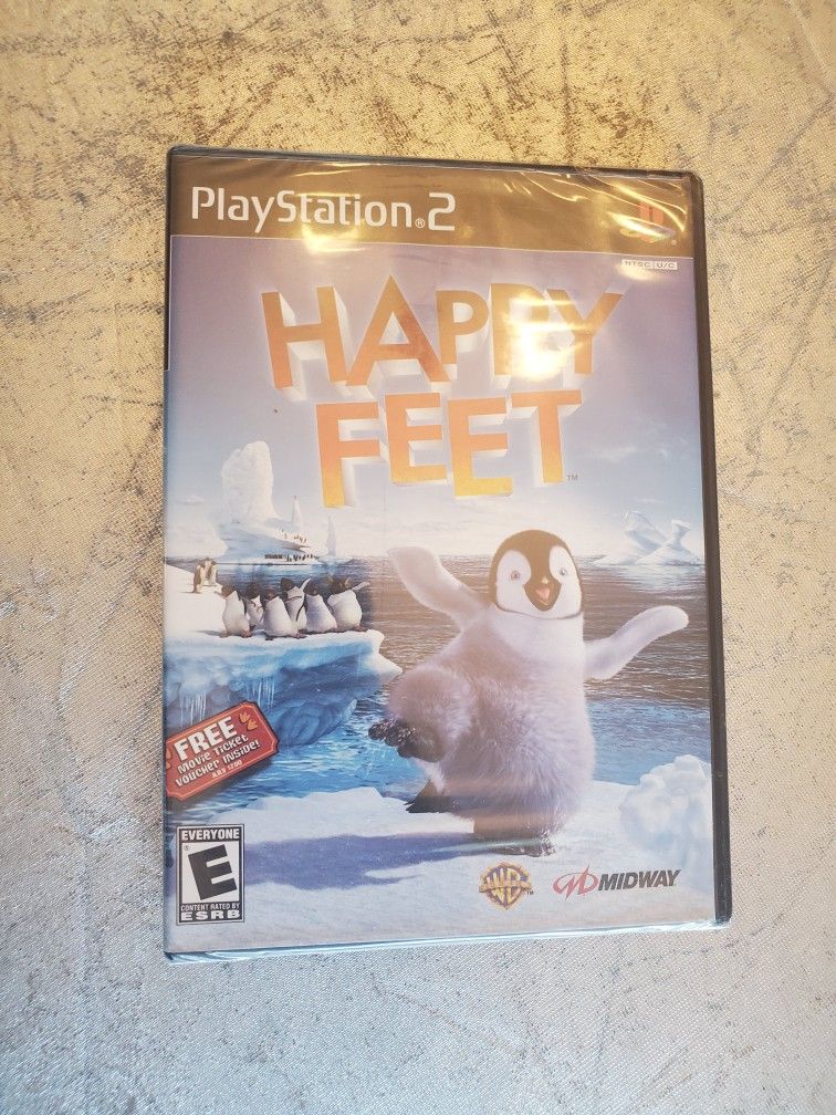 Playstation 2 Happy Feet video game brand new factory sealed