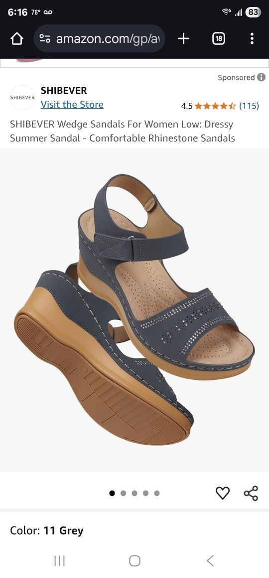 wedge sandals 