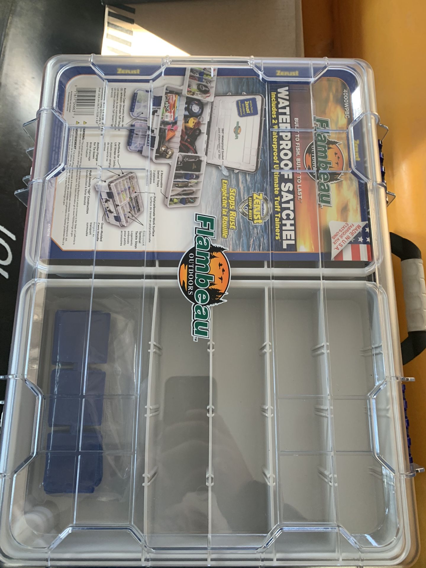 Flambeau Fishing Tackle Box (brand New) Sports & Outdoors