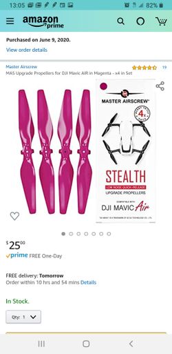 Mavic air propellers obo