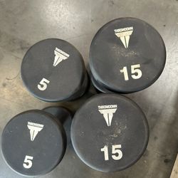 5&15lb Dumbbells 