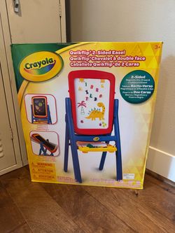 Crayola Qwikflip 2-Sided Kids Easel NEW SEALED BOX