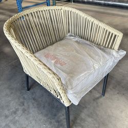 Outdoor Rope Chair - Beige