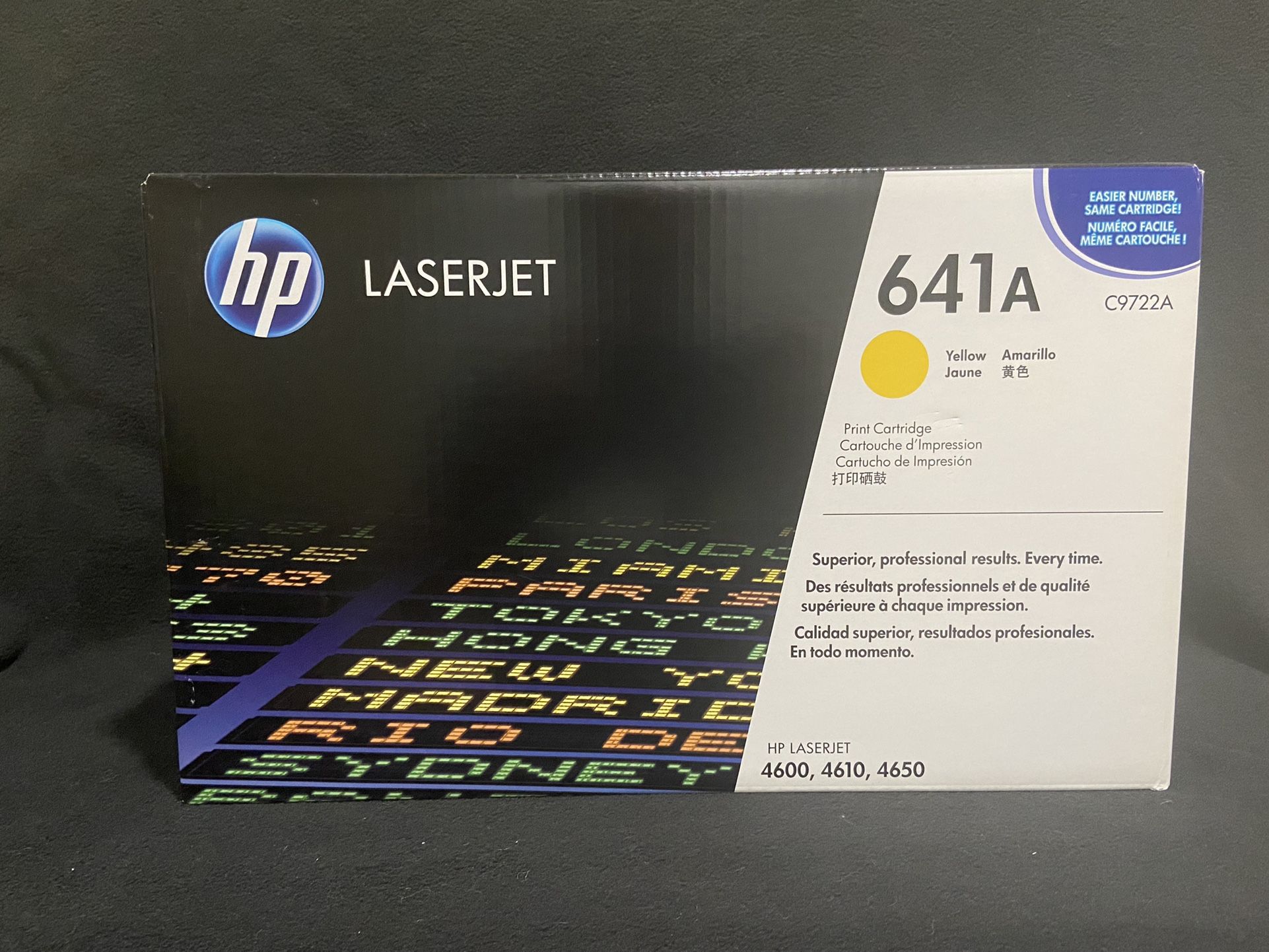 HP 641A Yellow Toner Cartridge C9722A