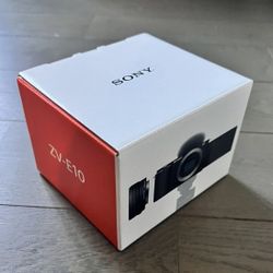 Sony Alpha ZV-E10 Kit Mirrorless Vlog Camera With 16-50mm