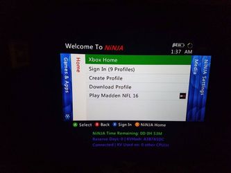 Custom Xbox 360 RGH JTAG Monster Energy for Sale in Murrieta, CA - OfferUp
