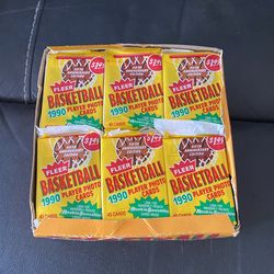 1990 Fleer Basketball Jumbo Wax Packs