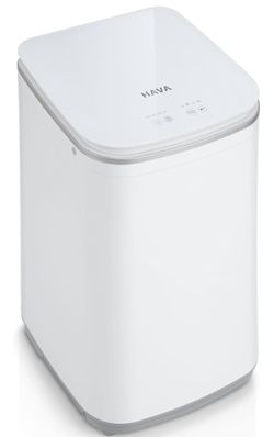 Portable Washing Machine, Small Washer 0.8 Cu. Ft. Capacity, Fully Automatic with 8 Wash Cycles, Touch Button & LED Display, Space Saving for Apartmen