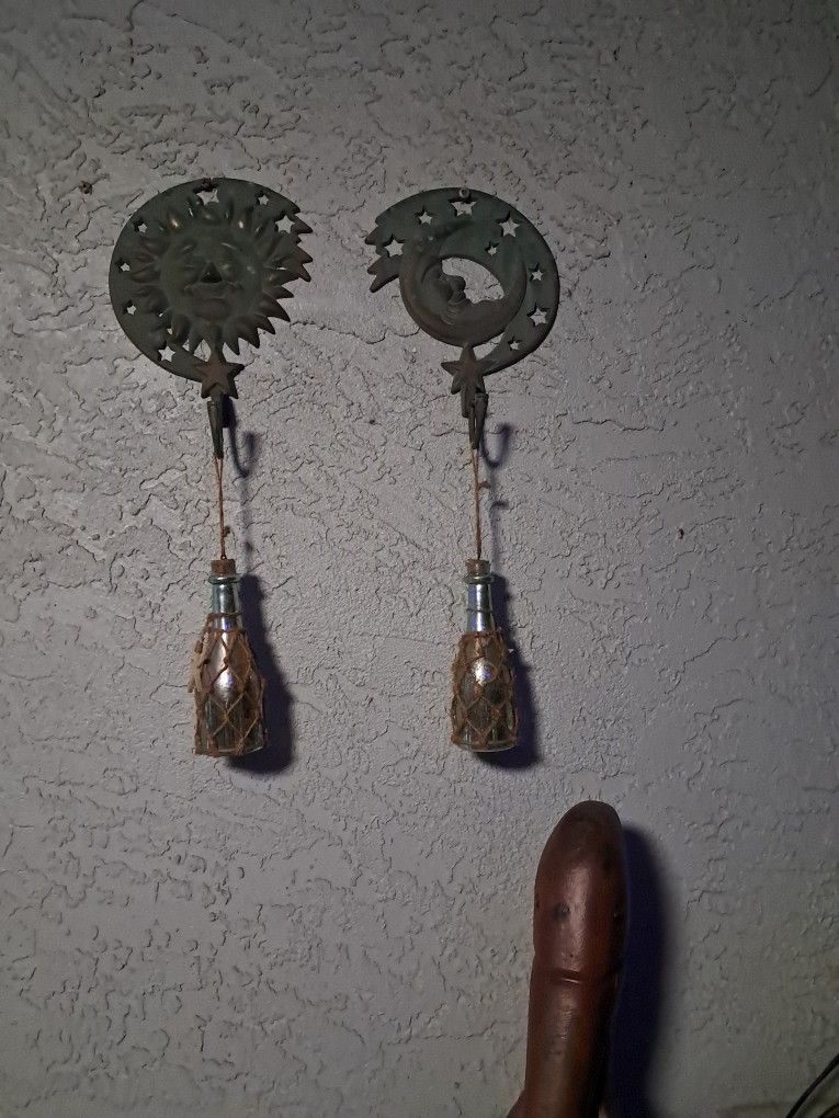 Outdoor Sun And Moon Decor