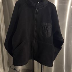 Adventure Tech Military Fill Zip Fleece Jacket Black XL