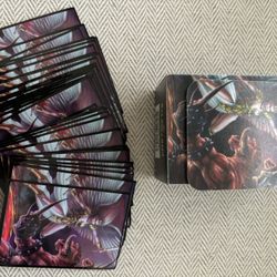 Deck Box With 40 Count Matching Sleeves