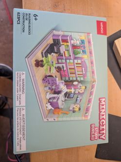 MINISO MiniCity “Study Bureau,” 623 pieces (unopened)