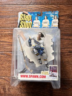 1999 McFarlane Toys Slap Shot Steve Hanson The Brothers Spawn action figure 