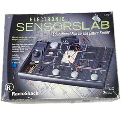 Radio Shack Electronic Sensors Lab Educational Kit Toy 28-278 Manual Used