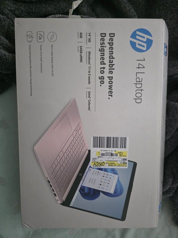 Hp LAPTOP new Never Used