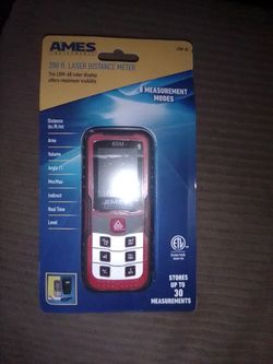 Ames 200 ft. Laser Distance Meter
